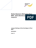 Nokia Siemens Networks Flexi BSC, S15, Site Documentation, Issue 01