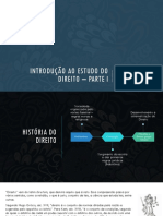 Unidade I - Introdução Ao Estudo Do Direito - PARTE 1