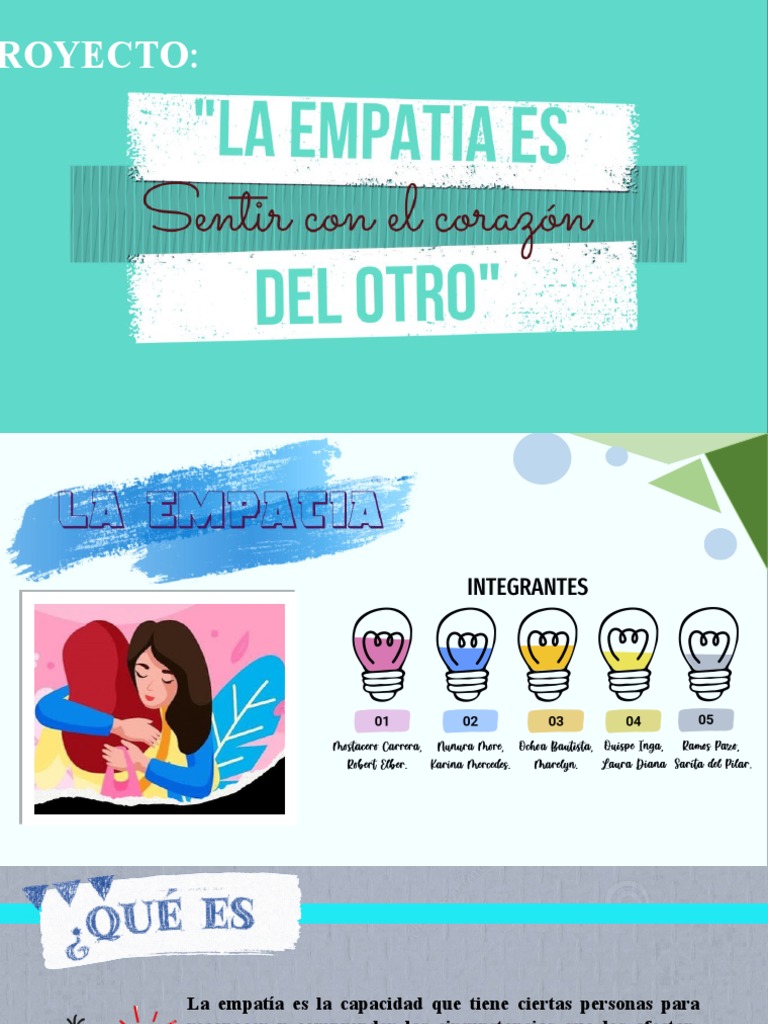 Informe Grupal-La Empatia | PDF | Empatía | Sociedad