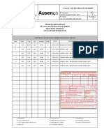 Planta de Filtragem Queiróz: #Ausenco 104145-04-0000-LST-I-0401 #Aga: AA-225-AS-0596-100-LE-001 Rev: 5 Pagina