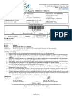 Test Report:: Patient Name: Arnaud Guyrlain Dilimizony Patient ID