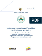 Guia para La Gestión Pública Territorial - DNP