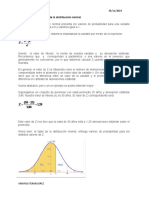 Tabla de La Distribución Normal ESTADISTICA I