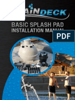 Splash Pad Kit de Instalacion