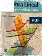 Algebra Lineal Con Aplicaciones - 4ta Edición - Stanley I. Grossman