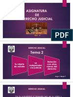 Derecho Judicial Tema 2