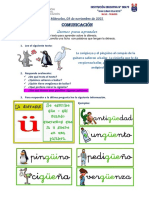 MIERCOLES 03 NOVIEMBRE - Comunicacion