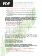 Download obstetrical nursing practice exam by stuffednurse SN5381909 doc pdf