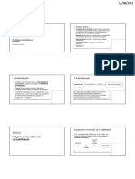 Contabilidade: Contextualização Contextualização