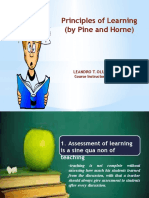 Principles of Learning