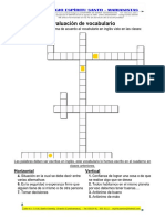 Evaluación Vocabulario Ética