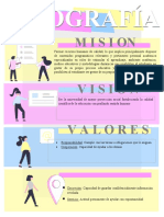 Infografia Mision y Vision