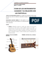 Nomenclatura de Los Instrumentos Musicales Elegidos y Su Relación Con Las Particella Segundo de Secundaria