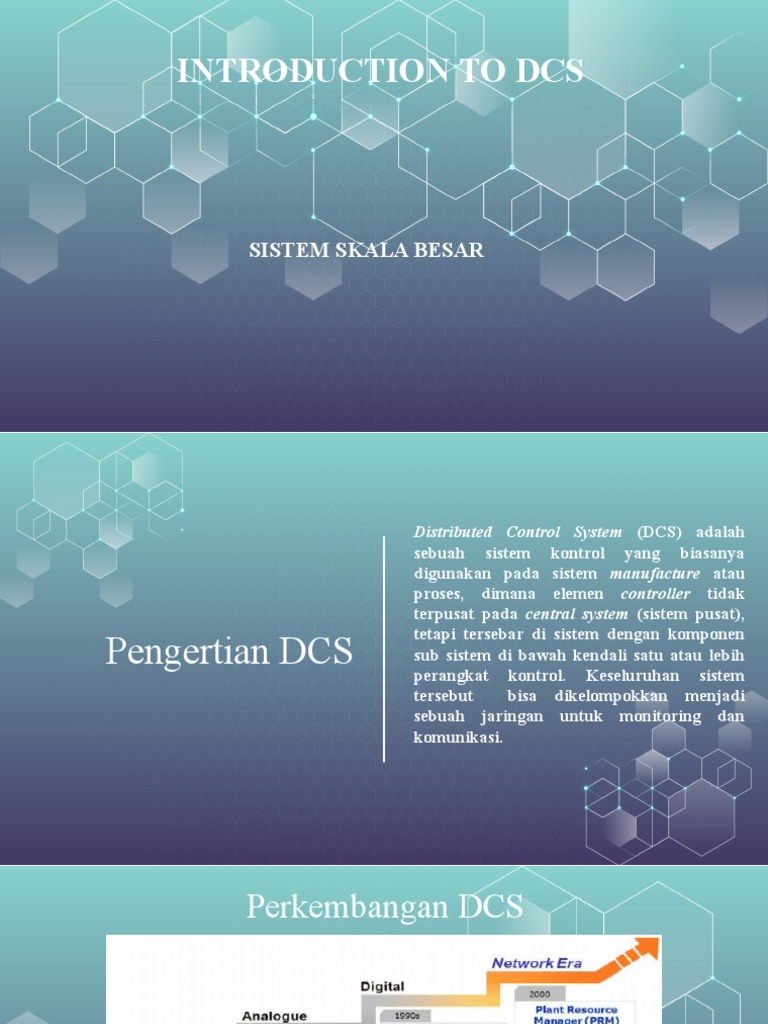 Pengantar Sistem Kontrol DCS | PDF