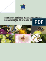 Selecao Especies Abelhas Nativas para Avaliacao de Risco de Agrotoxicos PDF