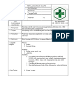 SOP Apgar Score