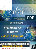 Sesion 9 - El Método de Jesús de Hacer Discípulos