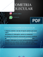 Geometria Molecular Slide