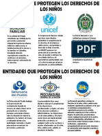 Entidades protegen derechos niños Colombia