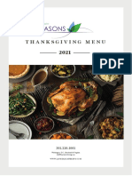 Thanksgiving Menu: Washington, D.C., Maryland & Virginia