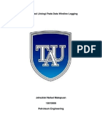 Interpretasi Litologi Data Wireline Logging