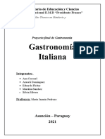 TP Gastronomía Italiana