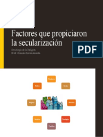 Factores Que Propiciaron La Secularización