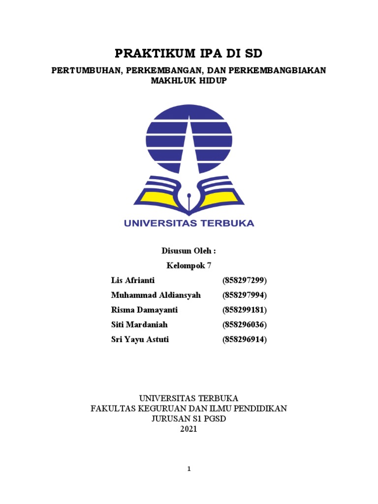 Laporan Praktikum IPA | PDF