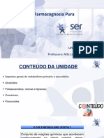 Farmacognosia Pura - Prof Laisla Rangel Peixoto - 2 Webconferência - Mód B