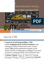 Akuntansi Pertanggungjawaban Sosial