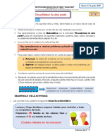 Sesión de Aprendizaje de Matemática 13 de Julio