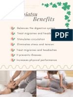 Shiatsu Benefits