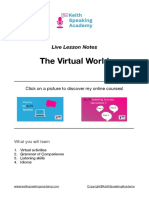 Virtual World - Lesson Notes
