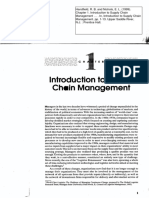 CH - in Management: Introduction To Supply