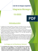trabajo final de didactica de la lengua española