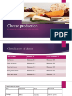 Cheese production guide: Classification, process steps and composition