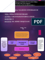 Operaciones de Forjado