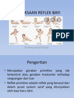 Pemeriksaan Reflek Bayi