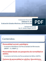 Clase 3 Unidad 2 Evaluación Personalidad y Estados Afectivos