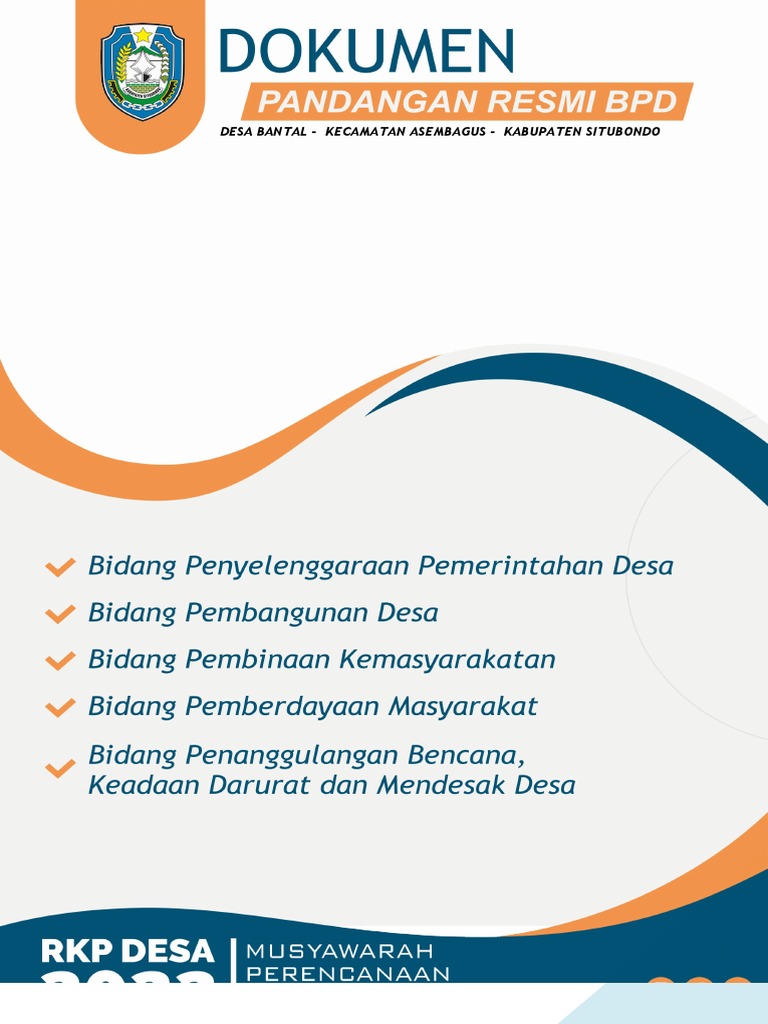 18 Format Pandangan Resmi BPD | PDF
