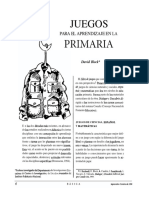 DAVID BLOCK-Juegos para El Aprendizaje en La Primaria