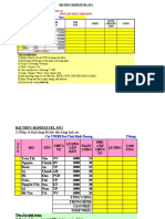 BÀI TẬP TỔNG HỢP EXCEL