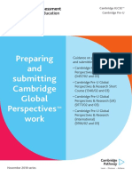 0457 Submitting Cambridge Global Perspectives Work