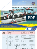 Planning & Managing Production For Shipbuilding: By: Ir. Wasis Dwi Aryawan, M.SC., PH.D