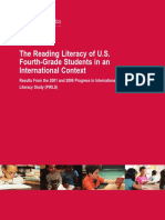 The Reading Literacy of U.S. Fourth-Grade Students in An International Context