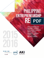 Philippine Entrepreneurship Report 2015 2016 1498652302