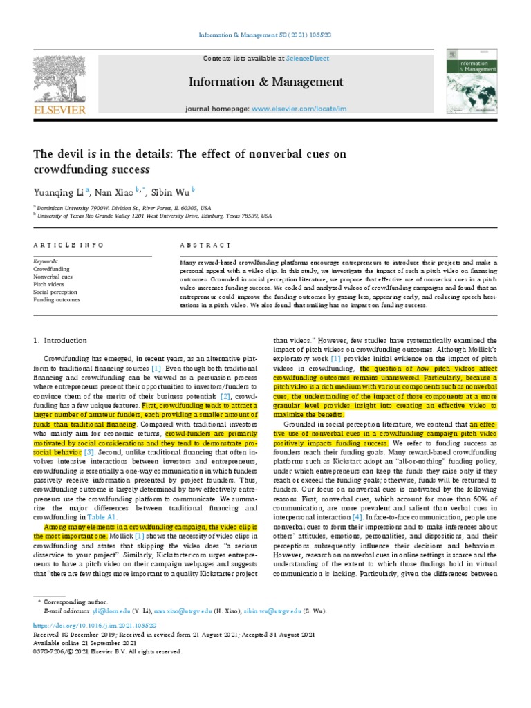 The Devil Is in The Details | PDF | Nonverbal Communication | Communication