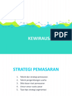 Bab 11 Strategi Pemasaran