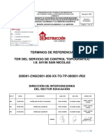 TDR - I.E. 84156 San Nicolas