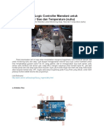 ARDUINO Fuzzy Logic Controller Mamdani untuk Monitoring Asap